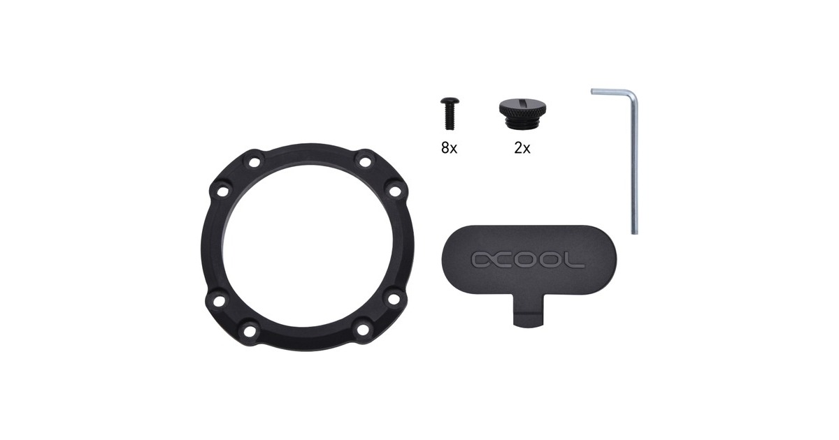 Alphacool ES 4U Reservoir mit D5 Top, Ausgleichsbehälter(schwarz)