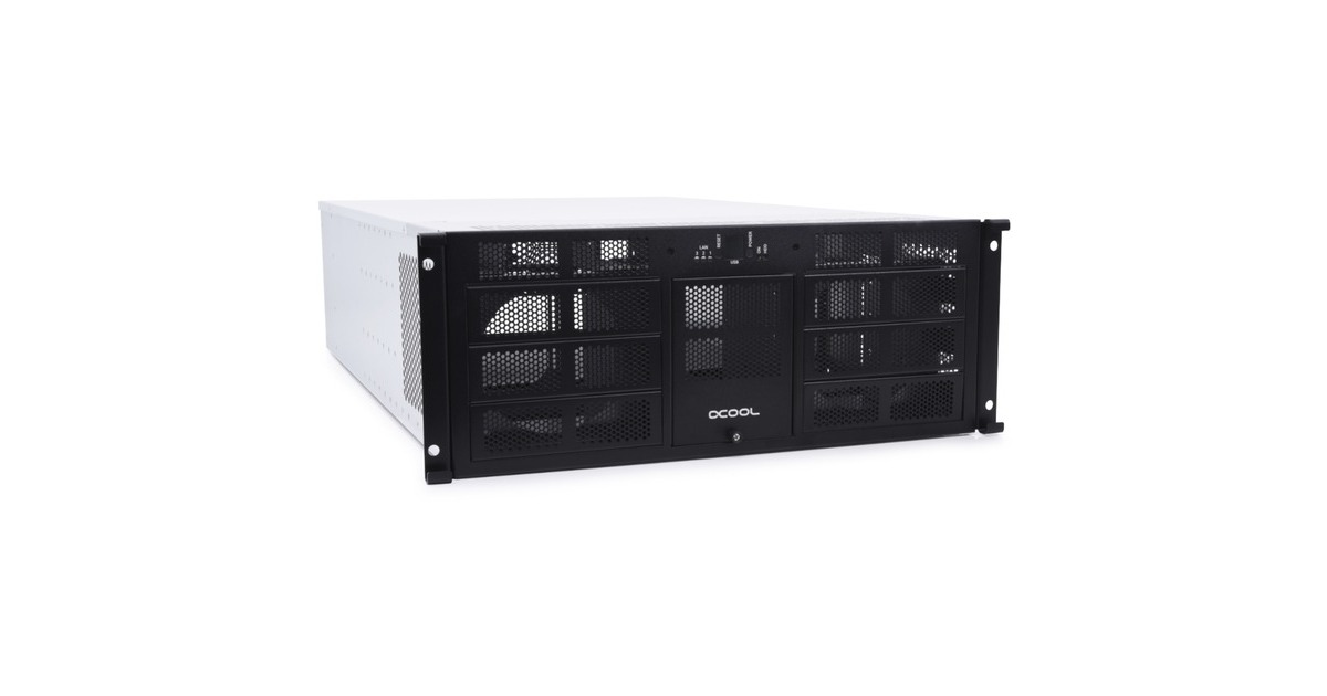 Alphacool ES 4U - 19" - ServerRack, Server-Gehäuse(grau/schwarz, Watercooling ready) Alphacool ES 4U - 19" - ServerRack, Server-Gehäuse(grau/schwarz, Watercooling ready)