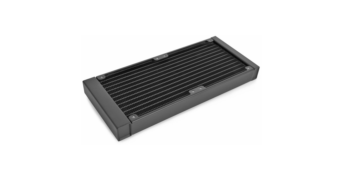 Alphacool ES Aluminium 240 mm T27, Radiator(schwarz, For Industry only)