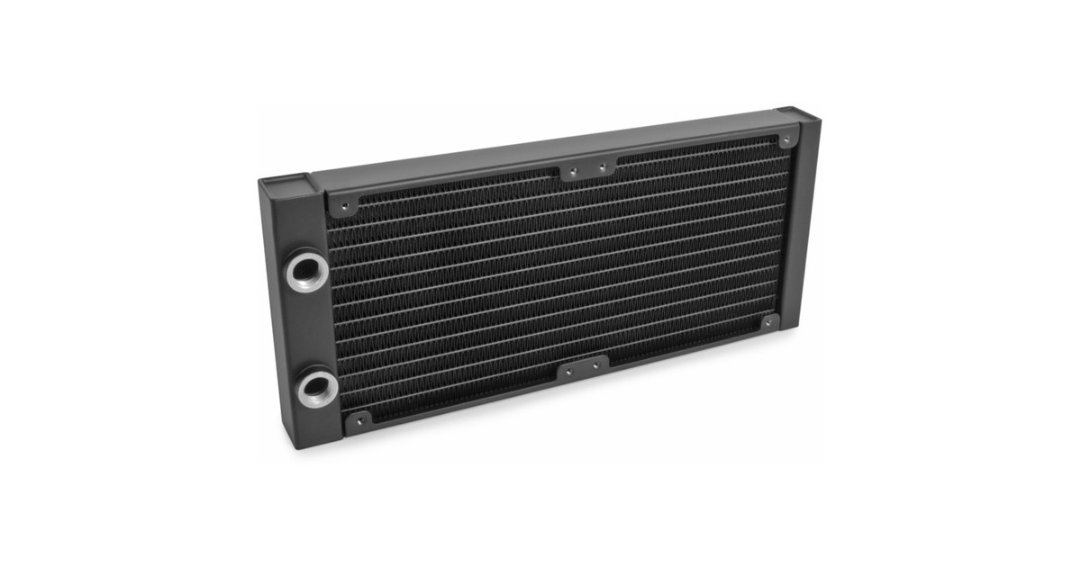 Alphacool ES Aluminium 240 mm T27, Radiator(schwarz, For Industry only)