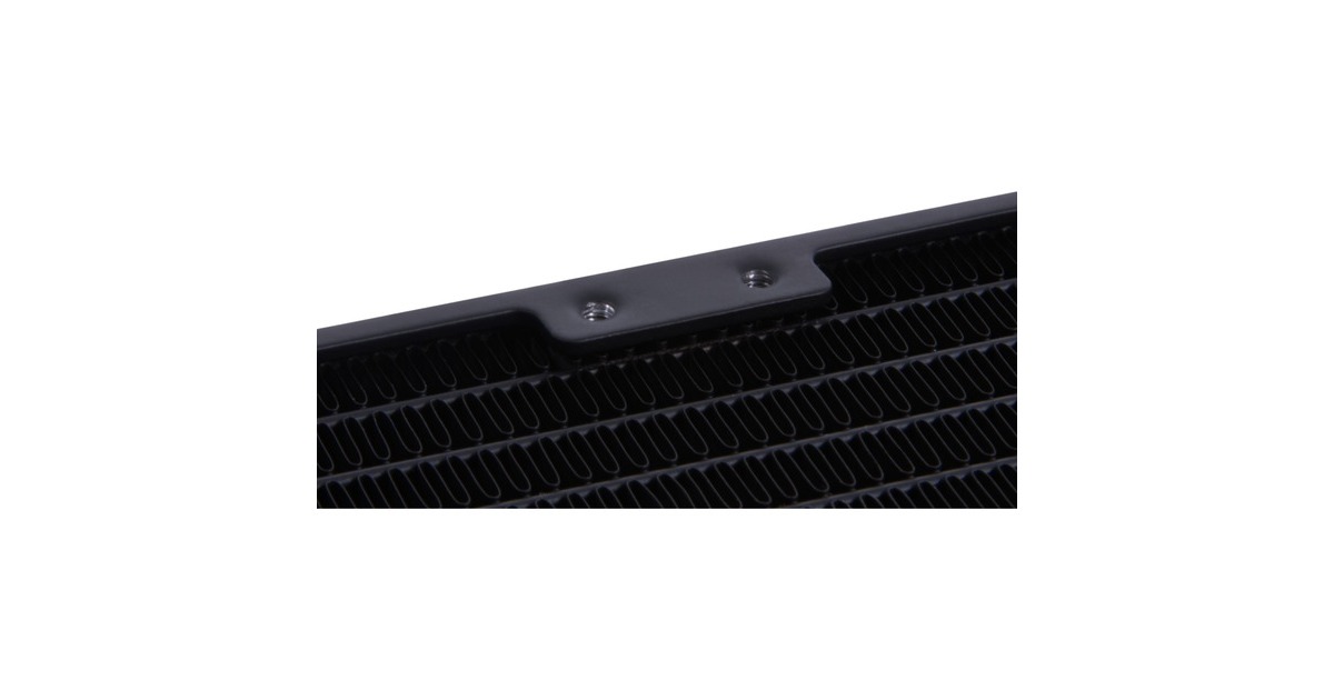 Alphacool ES Aluminium 360 mm T27, Radiator(schwarz, For Industry only)