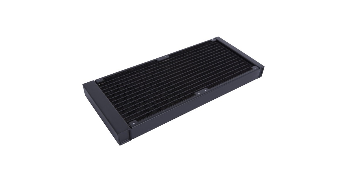 Alphacool ES Aluminium 360 mm T38, Radiator(schwarz, For Industry only)