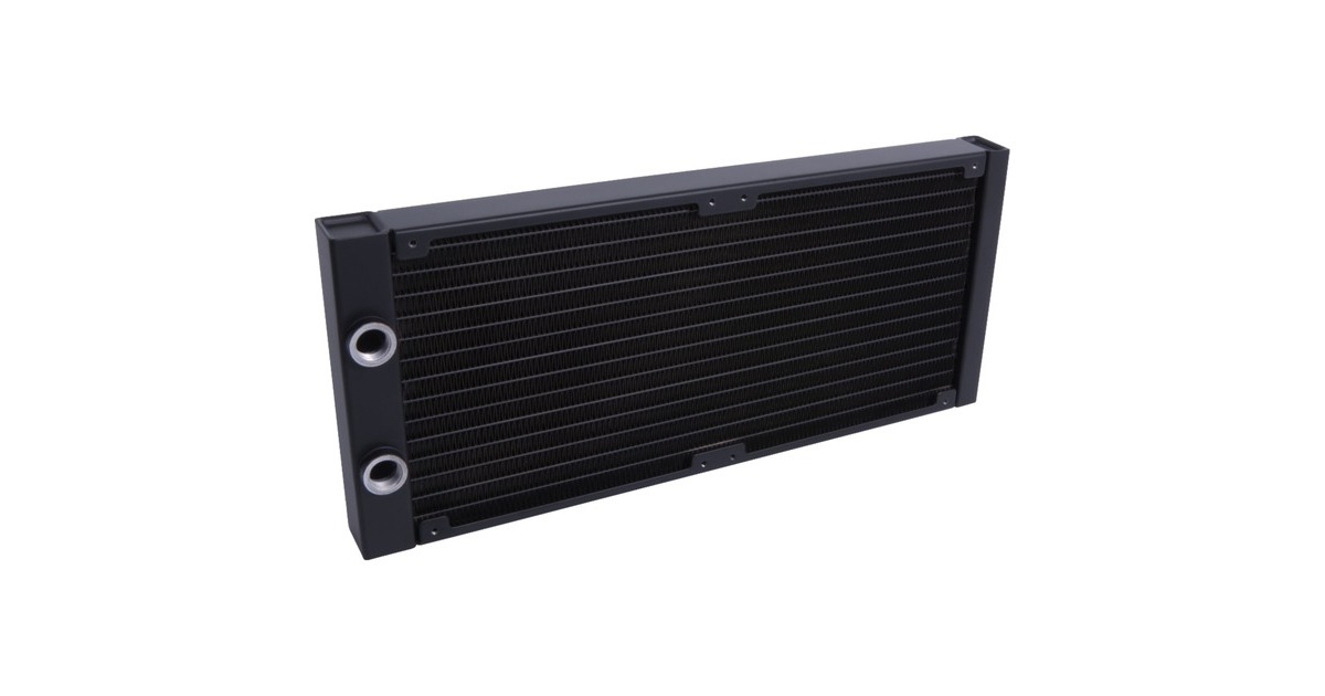 Alphacool ES Aluminium 360 mm T38, Radiator(schwarz, For Industry only)