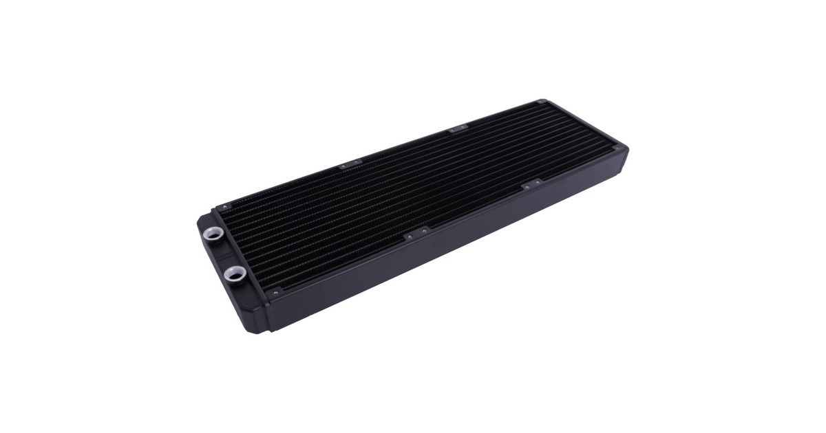 Alphacool ES Aluminium 420 mm T38, Radiator(schwarz, For Industry only)