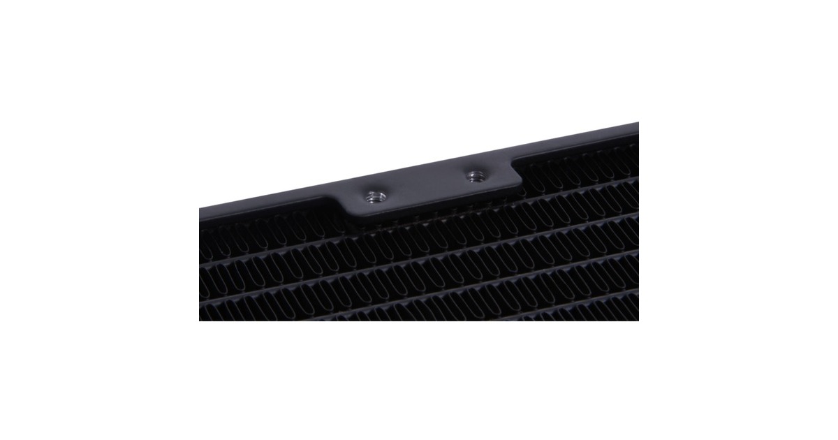 Alphacool ES Aluminium 420 mm T38, Radiator(schwarz, For Industry only)