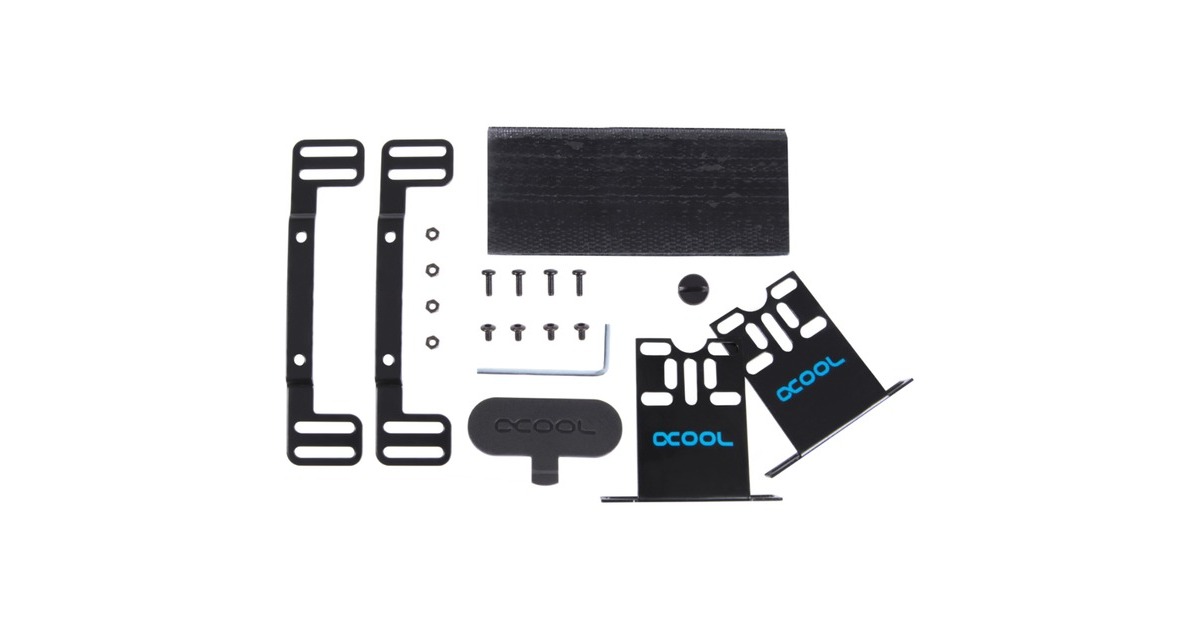 Alphacool ES Distro Plate Parallel C5, Verteiler(schwarz)