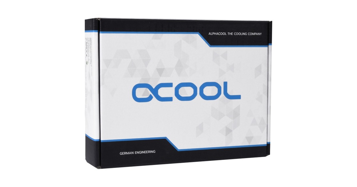 Alphacool ES Distro Plate Parallel C5, Verteiler(schwarz)