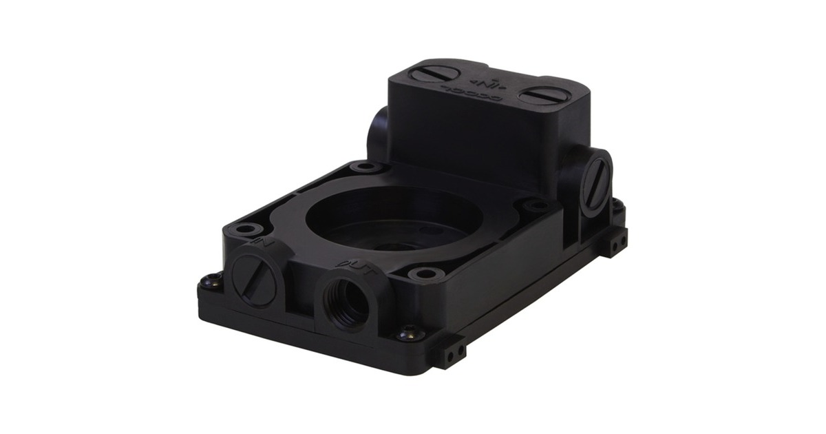 Alphacool ES Reservoir 1U - DDC Version, Ausgleichsbehälter(schwarz, Pumpenkompatibilität: für DC-LT)