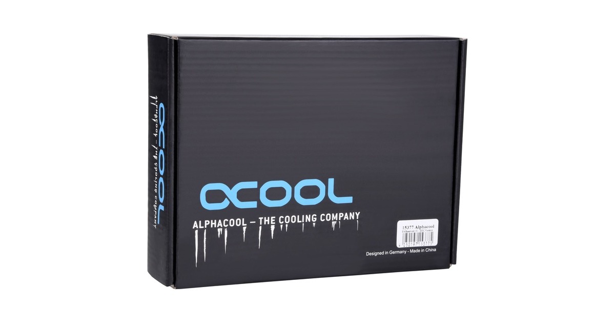 Alphacool ES Reservoir 1U - DDC Version, Ausgleichsbehälter(schwarz, Pumpenkompatibilität: für DC-LT)