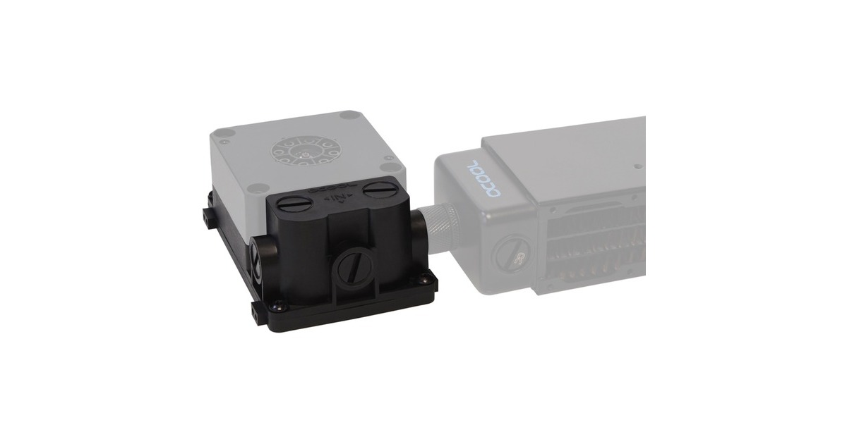 Alphacool ES Reservoir 1U - DDC Version, Ausgleichsbehälter(schwarz, Pumpenkompatibilität: für DC-LT)