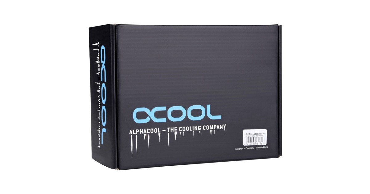 Alphacool ES Reservoir 2U - DDC Version, Ausgleichsbehälter(schwarz, Pumpenkompatibilität: für DC-LT)