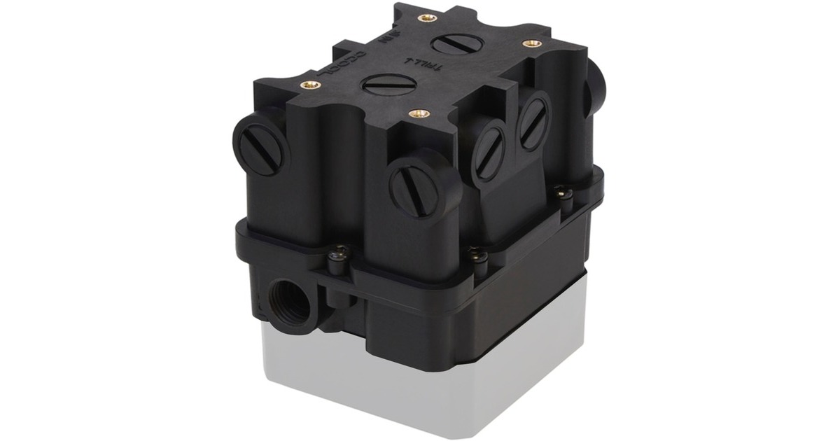 Alphacool ES Reservoir 2U - DDC Version, Ausgleichsbehälter(schwarz, Pumpenkompatibilität: für DC-LT)