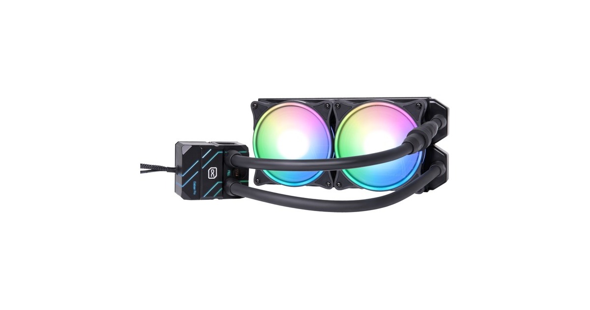 Alphacool Eisbär Pro Aurora 240 CPU 240mm, Wasserkühlung(schwarz)