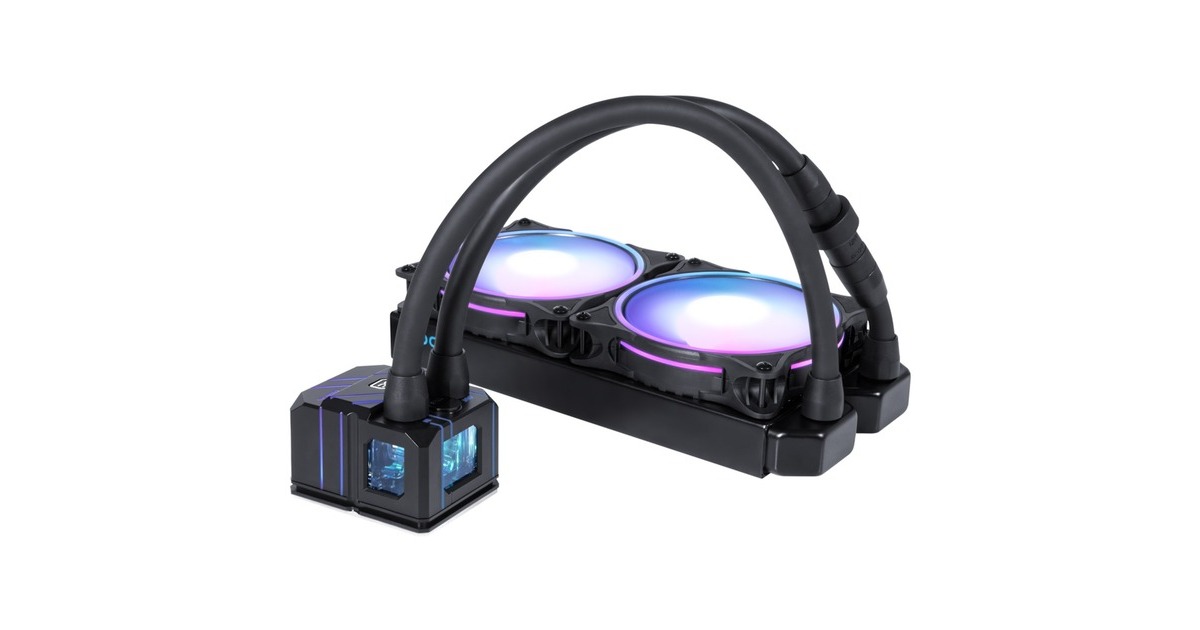 Alphacool Eisbär Pro Aurora 240 CPU 240mm, Wasserkühlung(schwarz)