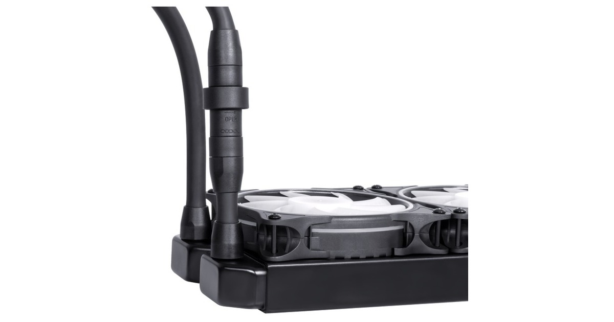 Alphacool Eisbär Pro Aurora 240 CPU 240mm, Wasserkühlung(schwarz)