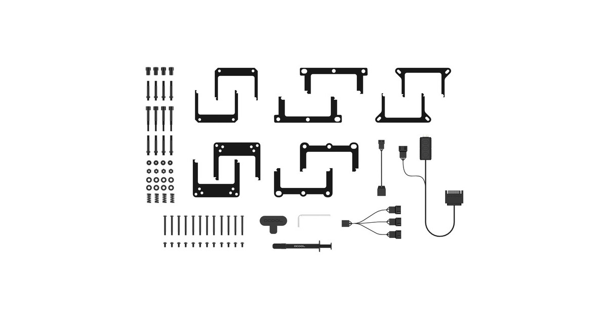 Alphacool Eisbär Pro Aurora 240 CPU 240mm, Wasserkühlung(schwarz)
