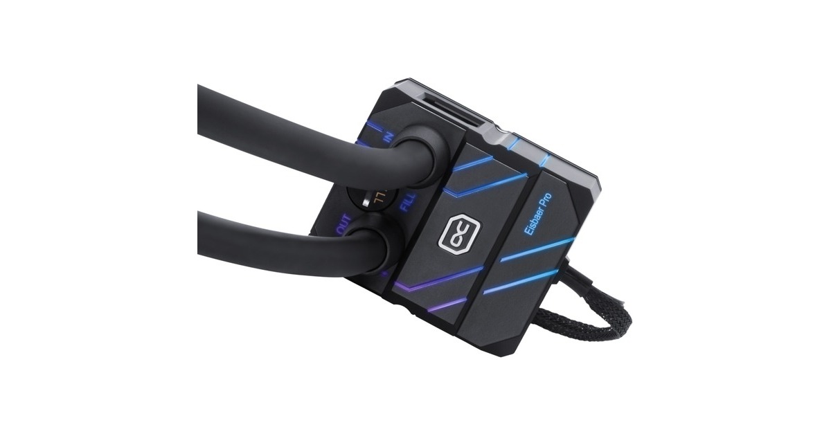 Alphacool Eisbär Pro Aurora 280 CPU 280mm, Wasserkühlung(schwarz)