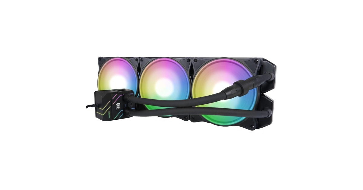 Alphacool Eisbär Pro Aurora 420 CPU 420mm, Wasserkühlung(schwarz)