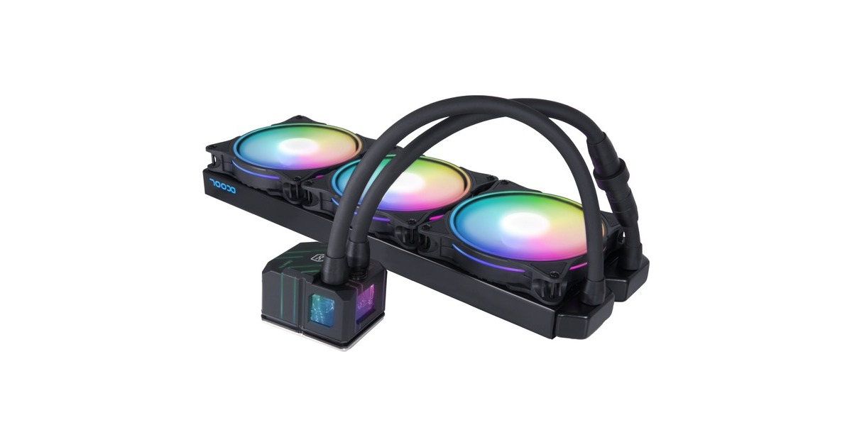 Alphacool Eisbär Pro Aurora 420 CPU 420mm, Wasserkühlung(schwarz)