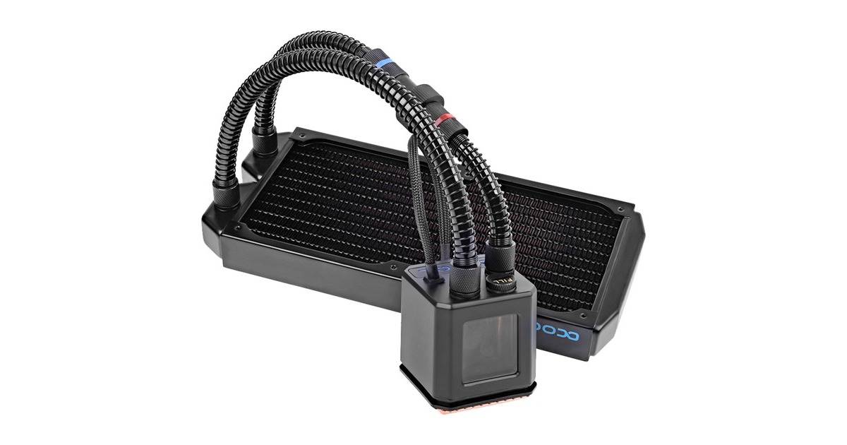Alphacool Eisbaer 240 CPU 240mm, Wasserkühlung(schwarz)