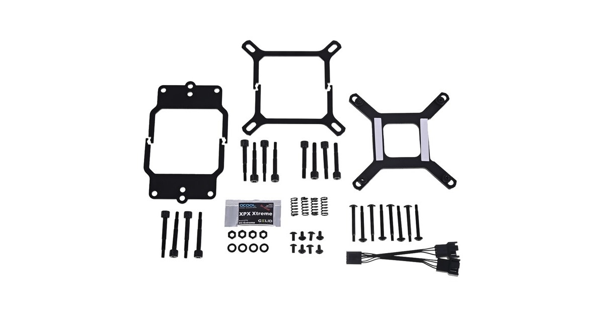 Alphacool Eisbaer 360 CPU 360mm, Wasserkühlung(schwarz, Outlet)