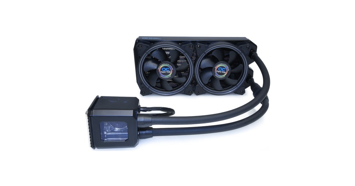 Alphacool Eisbaer Aurora 240 CPU - Digital RGB 240mm, Wasserkühlung(schwarz)
