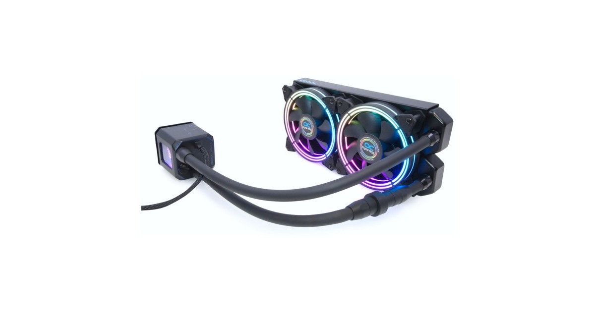 Alphacool Eisbaer Aurora 240 CPU - Digital RGB 240mm, Wasserkühlung(schwarz)