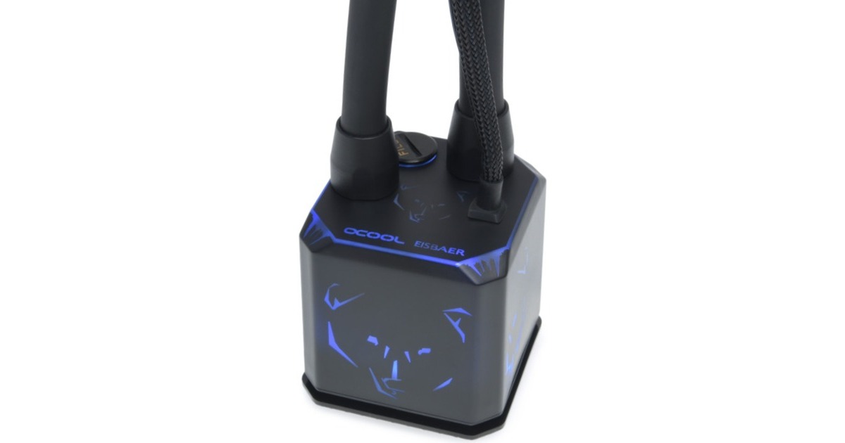 Alphacool Eisbaer Aurora 240 CPU - Digital RGB 240mm, Wasserkühlung(schwarz)