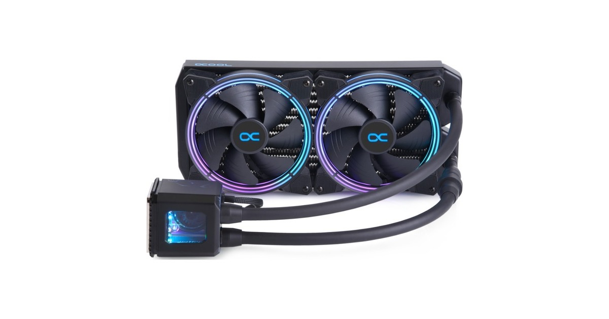 Alphacool Eisbaer Aurora 280 CPU - Digital RGB 280mm, Wasserkühlung(schwarz)