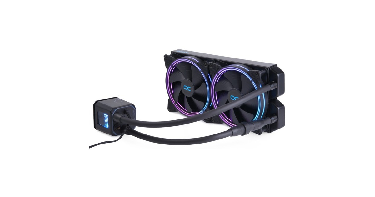 Alphacool Eisbaer Aurora 280 CPU - Digital RGB 280mm, Wasserkühlung(schwarz)
