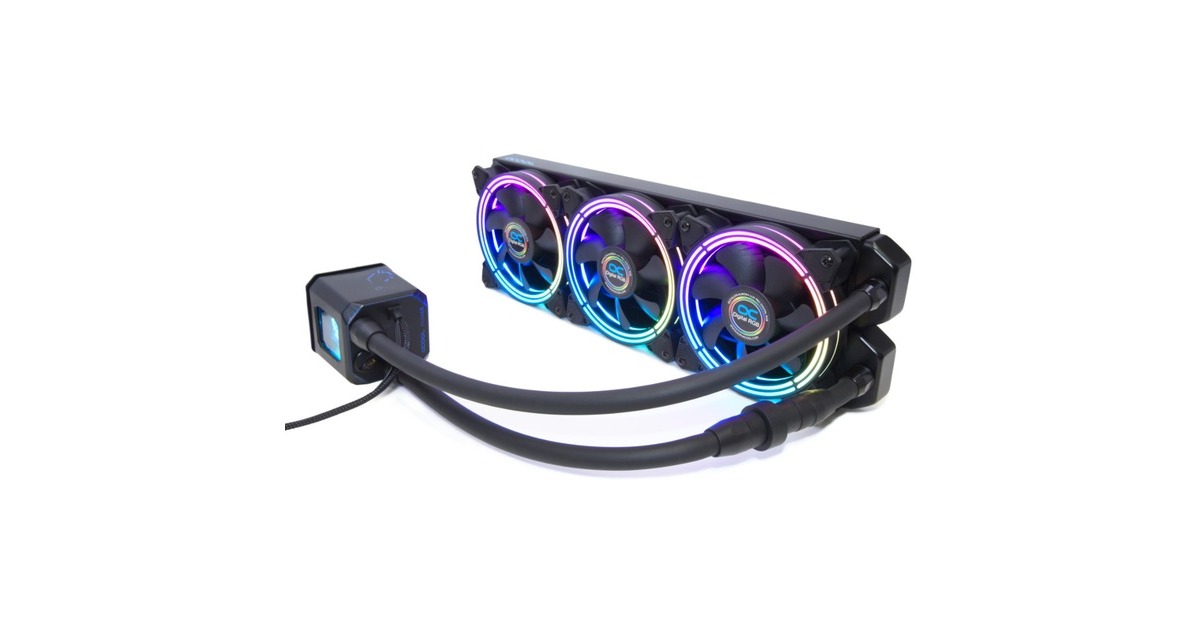 Alphacool Eisbaer Aurora 360 CPU - Digital RGB 360mm, Wasserkühlung(schwarz)