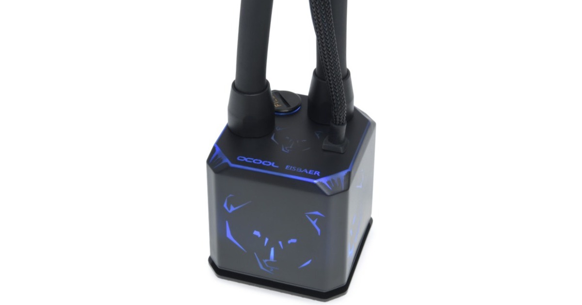 Alphacool Eisbaer Aurora 360 CPU - Digital RGB 360mm, Wasserkühlung(schwarz)