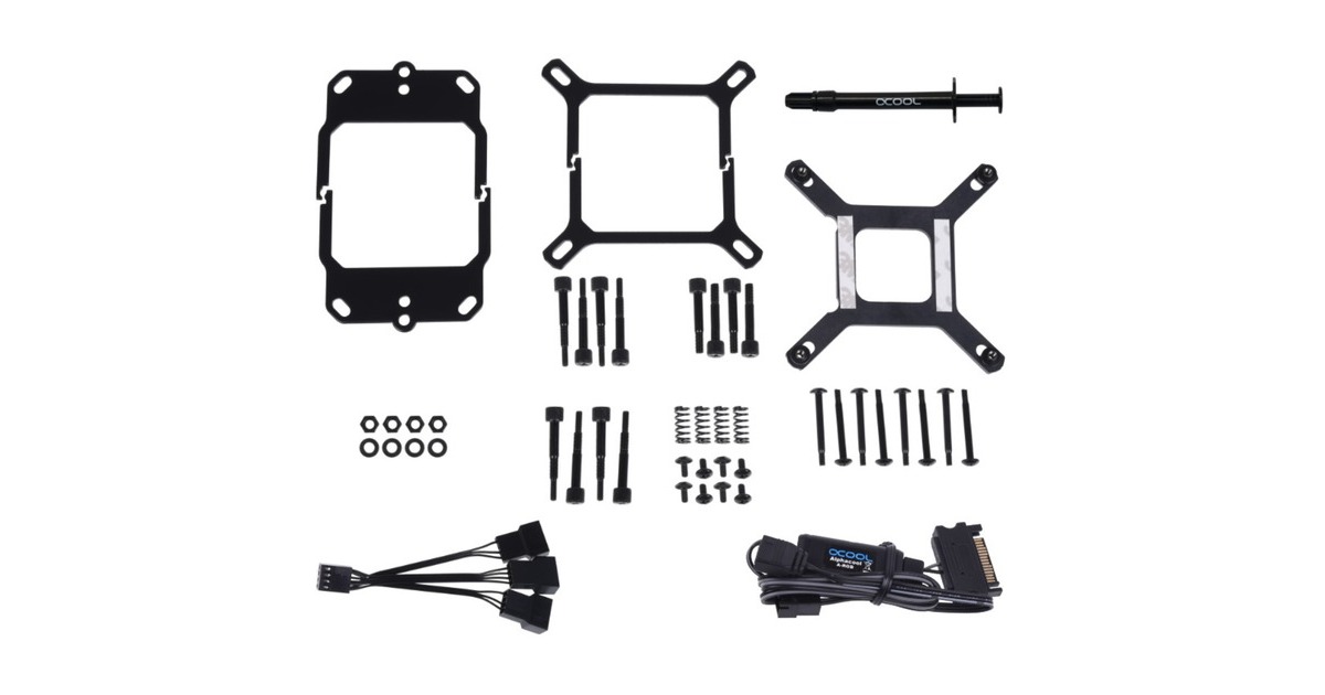 Alphacool Eisbaer Aurora 360 CPU - Digital RGB 360mm, Wasserkühlung(schwarz)