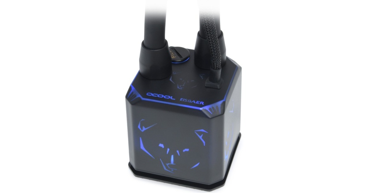 Alphacool Eisbaer Aurora HPE Edition 360 CPU AIO 360mm, Wasserkühlung(schwarz)