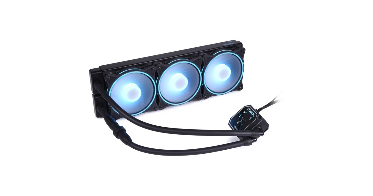 Alphacool Eisbaer LT360 Aurora HPE CPU AIO 360mm, Wasserkühlung(schwarz)