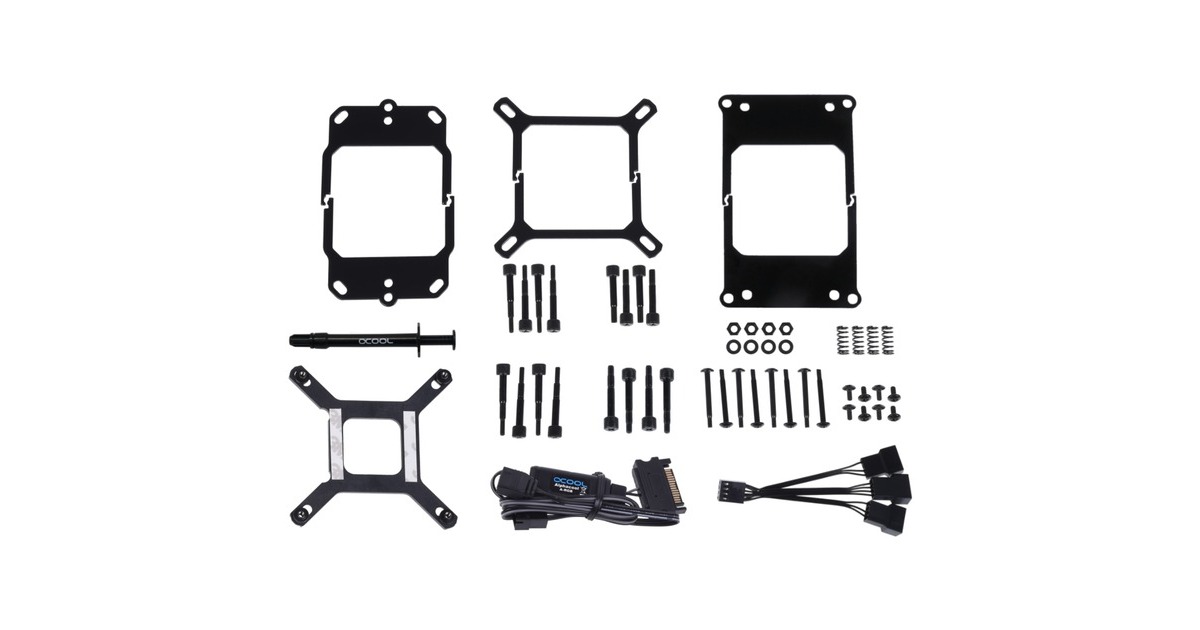 Alphacool Eisbaer LT360 Aurora HPE CPU AIO 360mm, Wasserkühlung(schwarz)