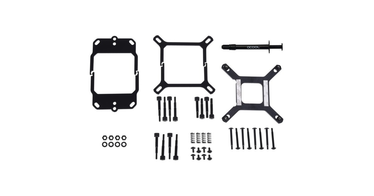 Alphacool Eisbaer LT92 CPU - Black, CPU-Kühler(schwarz, ohne Lüfter)