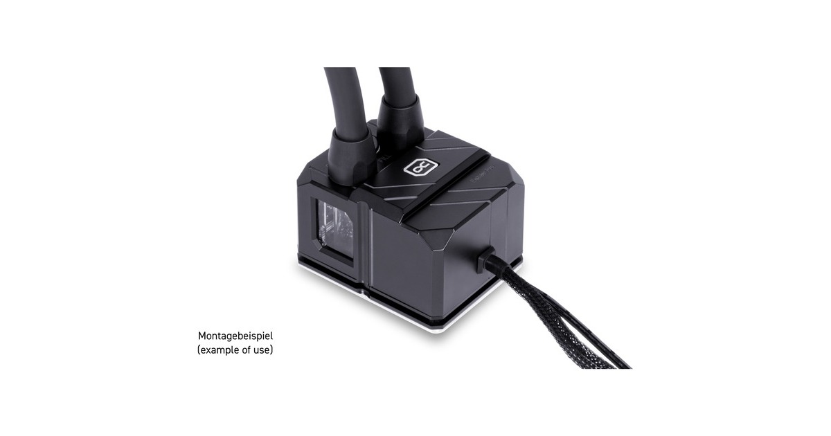 Alphacool Eisbaer Pro Aurora (Solo) - Digital RGB, CPU-Kühler(schwarz)