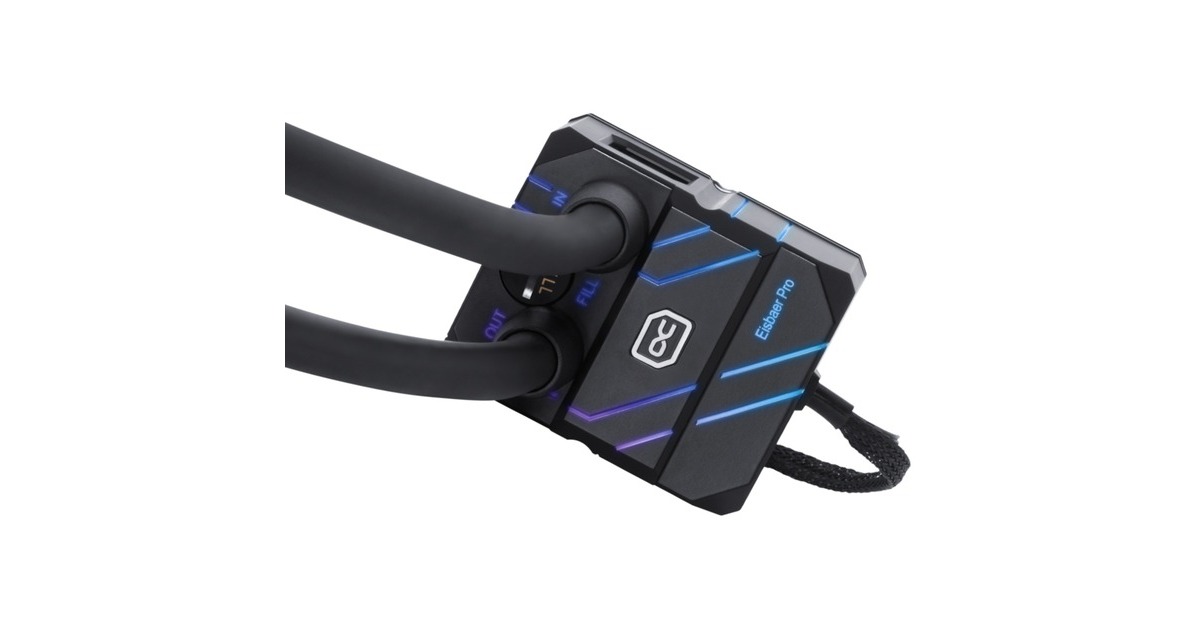 Alphacool Eisbaer Pro HPE Aurora 360 CPU AIO 360mm, Wasserkühlung(schwarz)