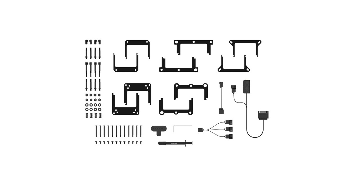 Alphacool Eisbaer Pro HPE Aurora 360 CPU AIO 360mm, Wasserkühlung(schwarz)