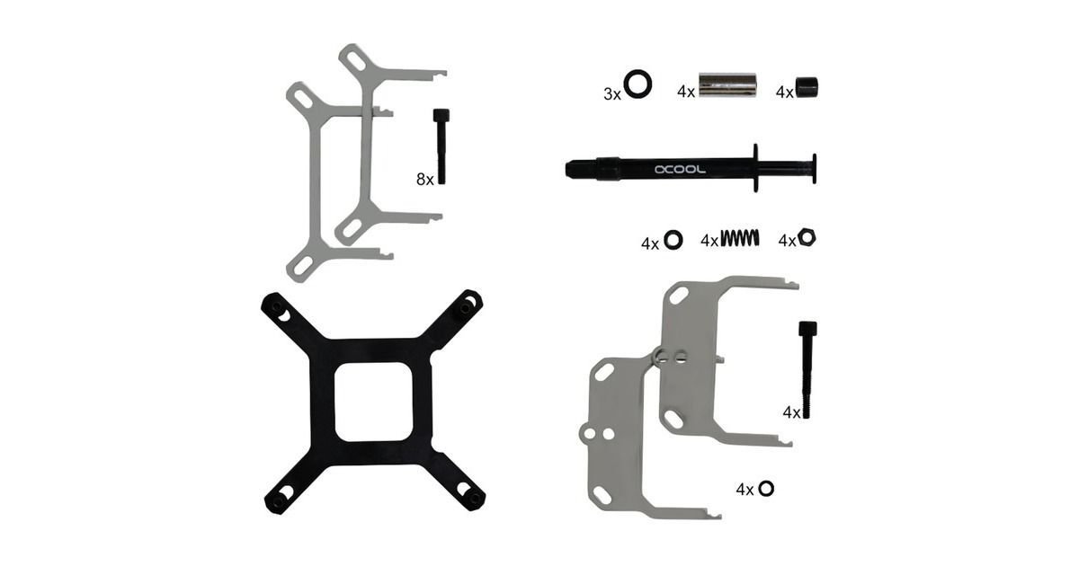 Alphacool Eisbaer (Solo) - 2600rpm - Chrome, CPU-Kühler(chrom)