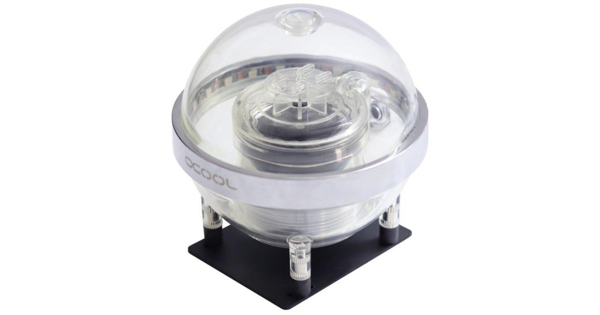 Alphacool Eisball mit Digital RGB, Pumpe(transparent, inkl. VPP755 Eispumpe)