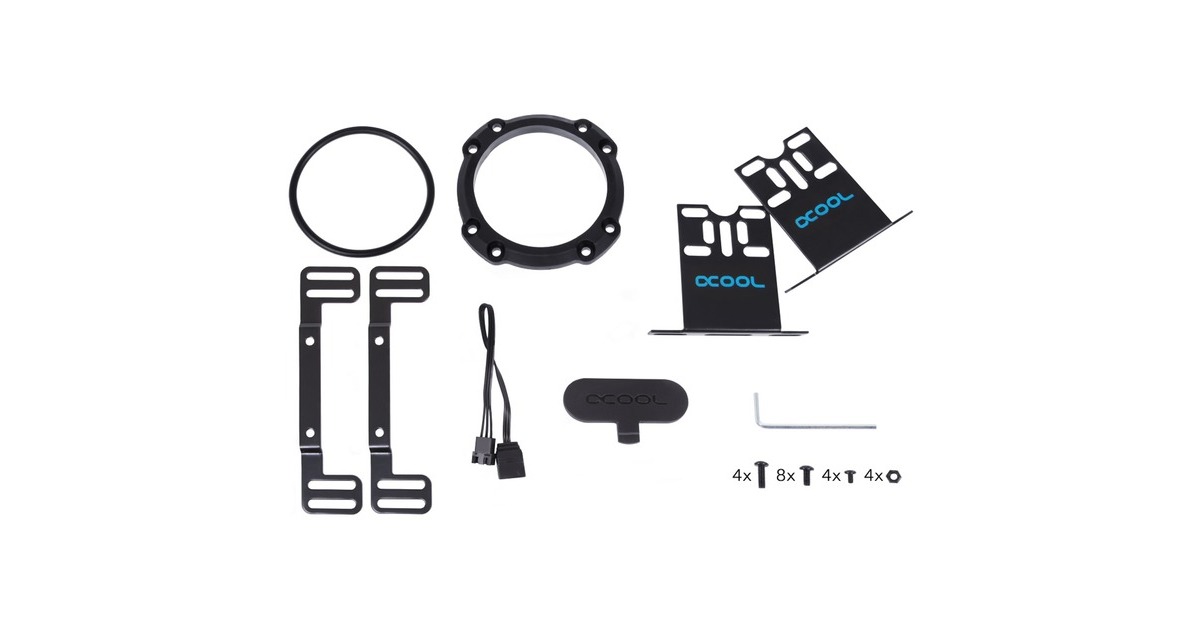 Alphacool Eisbecher Aurora D5 Acetal/Glas - 150mm, Ausgleichsbehälter(transparent)