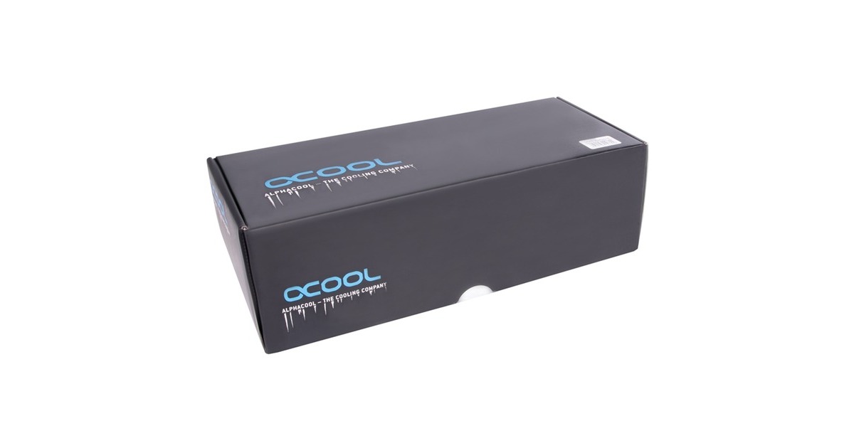 Alphacool Eisbecher Aurora D5 Acetal/Glas - 250mm, Ausgleichsbehälter(transparent)