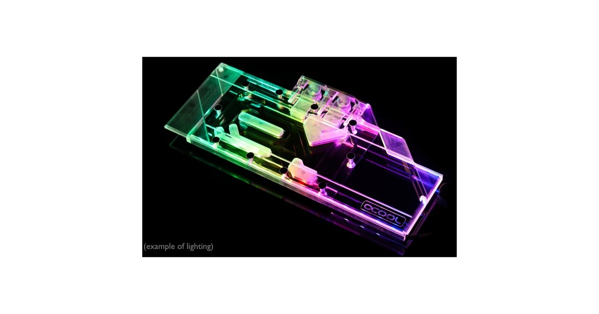Alphacool Eisblock Aurora Acryl GPX-A AMD Radeon RX 5700/5700XT Reference, Wasserkühlung(transparent) Alphacool Eisblock Aurora Acryl GPX-A AMD Radeon RX 5700/5700XT Reference, Wasserkühlung(transparent)