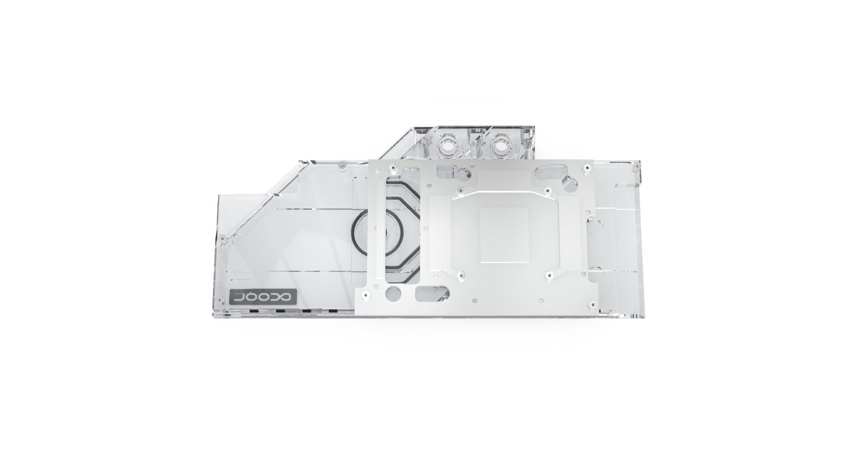 Alphacool Eisblock Aurora Acryl GPX-A AMD Radeon RX 5700 XT XFX Thicc II / III , Wasserkühlung(transparent)