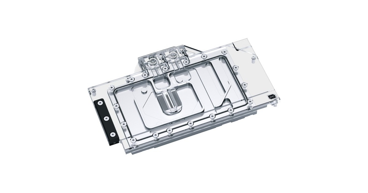 Alphacool Eisblock Aurora Acryl GPX-N Geforce RTX 3090 TI Strix/TUF mit Backplate, Wasserkühlung(transparent/silber)