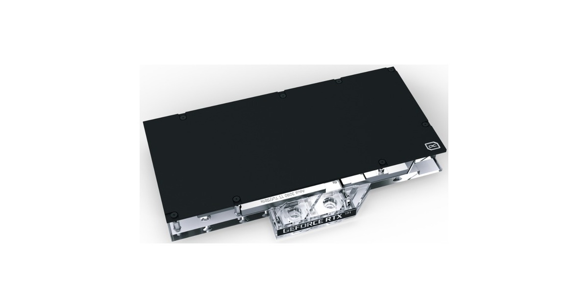Alphacool Eisblock Aurora Acryl GPX-N Geforce RTX 3090 TI Strix/TUF mit Backplate, Wasserkühlung(transparent/silber)