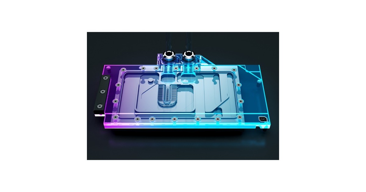 Alphacool Eisblock Aurora Acryl GPX-N Geforce RTX 3090 TI Strix/TUF mit Backplate, Wasserkühlung(transparent/silber)