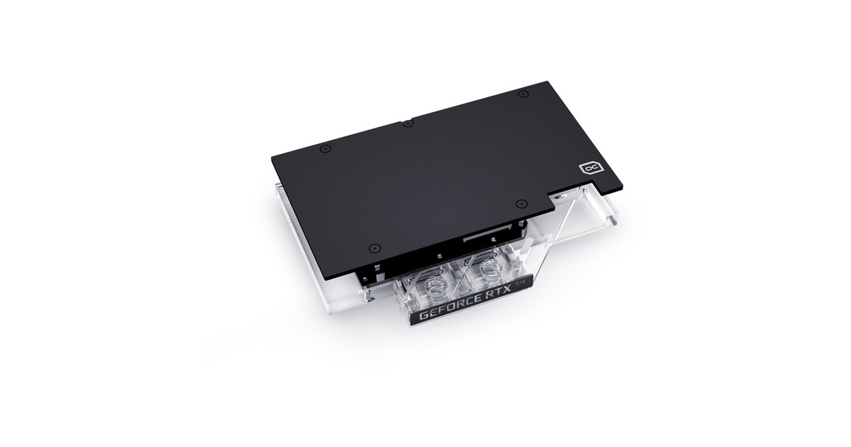 Alphacool Eisblock Aurora Acryl GPX-N RTX 3070TI AMP Holo mit Backplate, Wasserkühlung(inkl. Backplate)